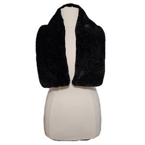 Vintage Black Faux Fur Neck Scarf  Ben Berger Luxury Collection